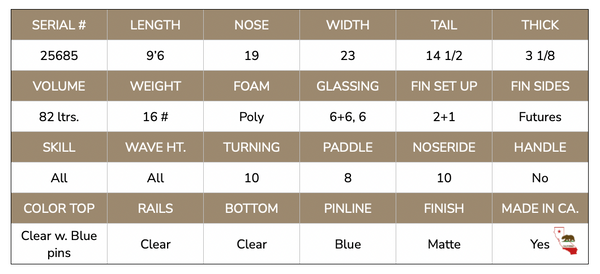 9'6 Magic Model 25685 - 2nd