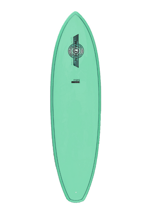 Mini Mega Surfboard Model at Walden Surfboards in Ventura, CA