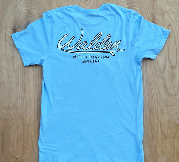 SALE Scripted t-shirt: Lt. Blue