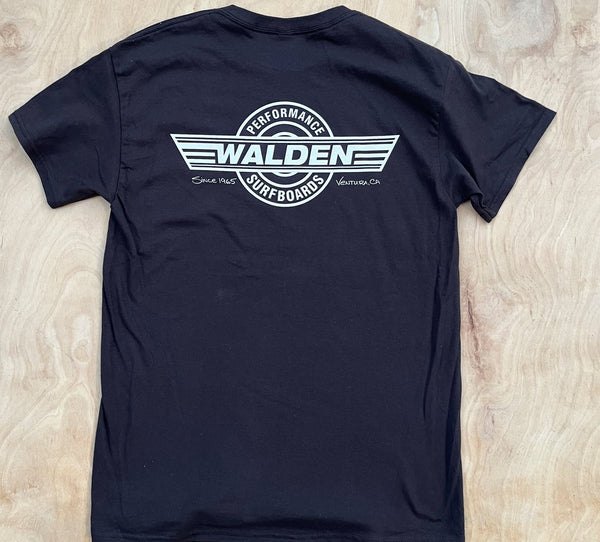 Performance logo: tan - black