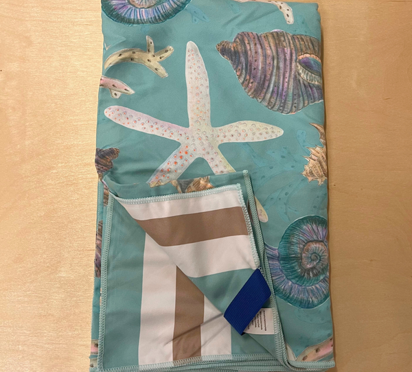 Reversible towel - Sea Treasures