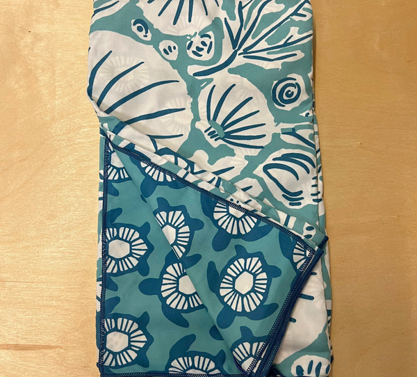 Reversible towel - Turtles