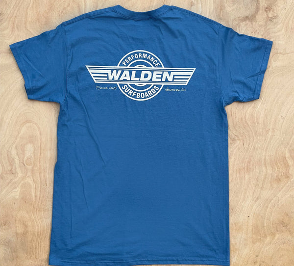 Performance logo: tan - Blue