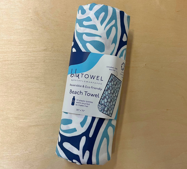 Reversible towel - Coral Garden