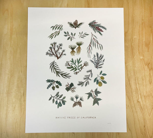 SALE Native Trees print