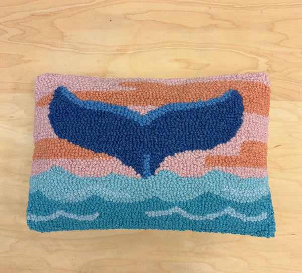 Whale Tail Pillow