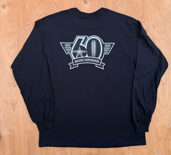60th Anniversary Long Sleeve - black