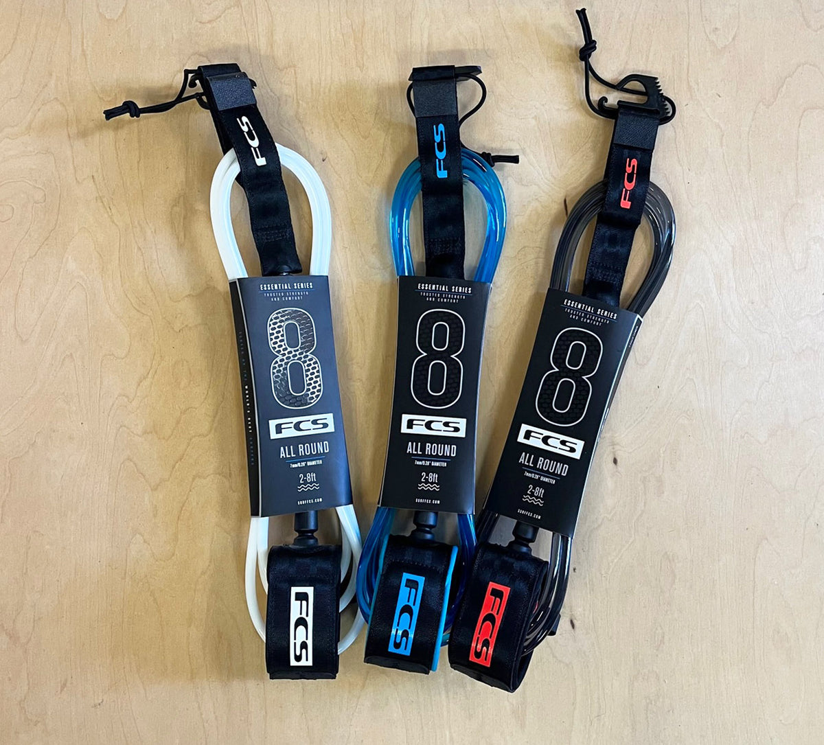 FCS 8 All around leash Walden Surfboards