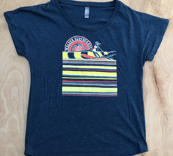 Surf Slide dolman:Navy