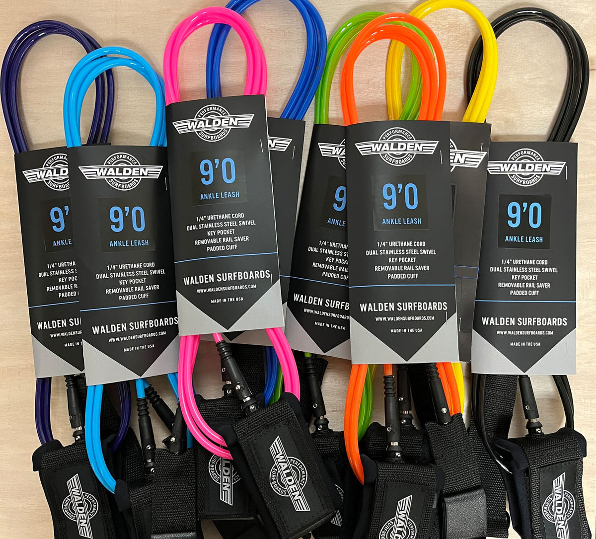 Walden 9'0 leash Walden Surfboards