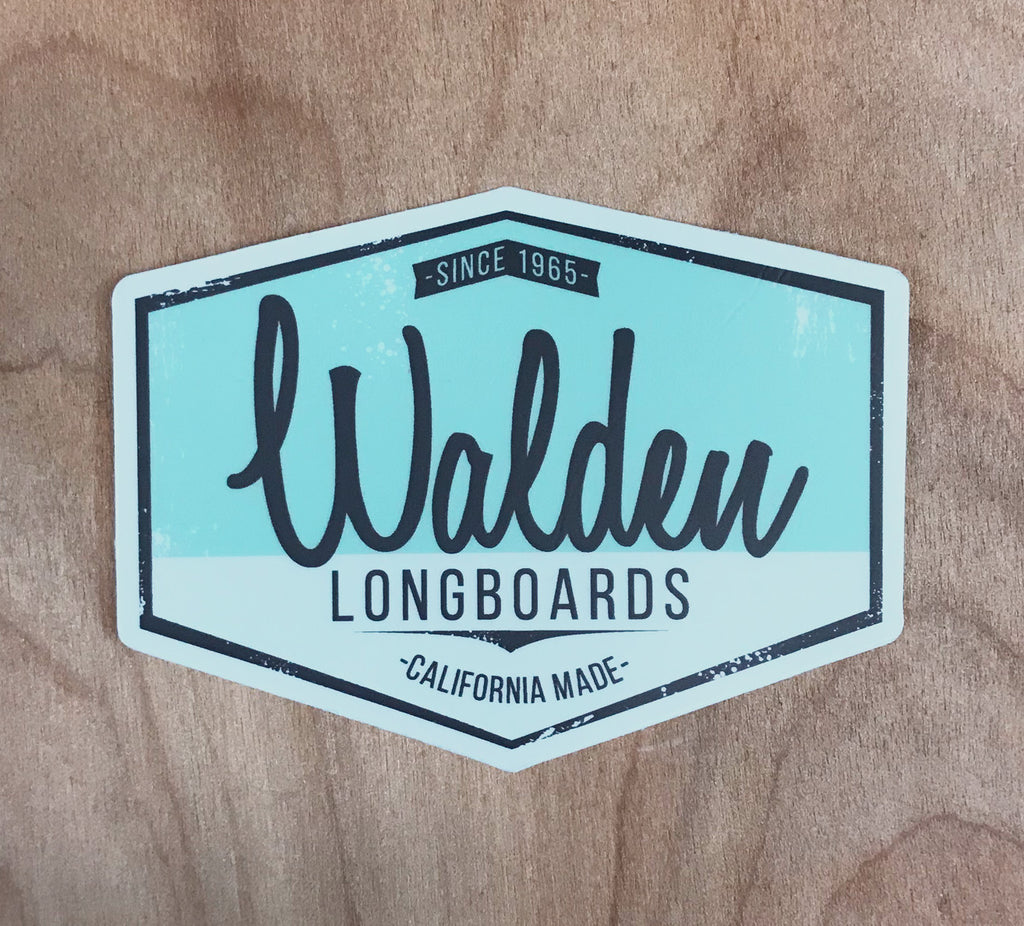 Walden Script Sticker