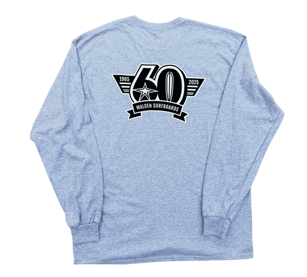 60th Anniversary Long Sleeve - grey