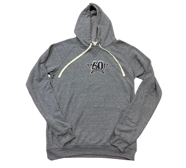 60th anniversary Hoodie heather grey