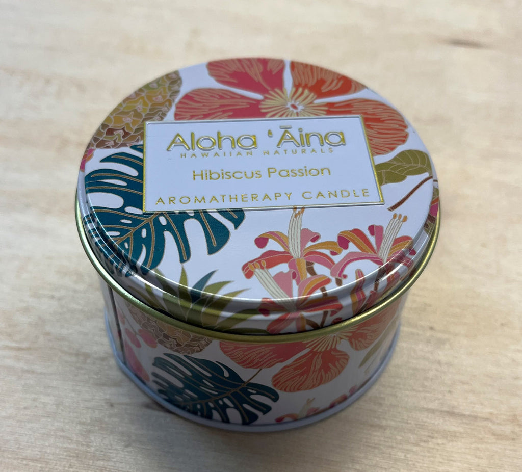 SALE Travel candle : hibiscus