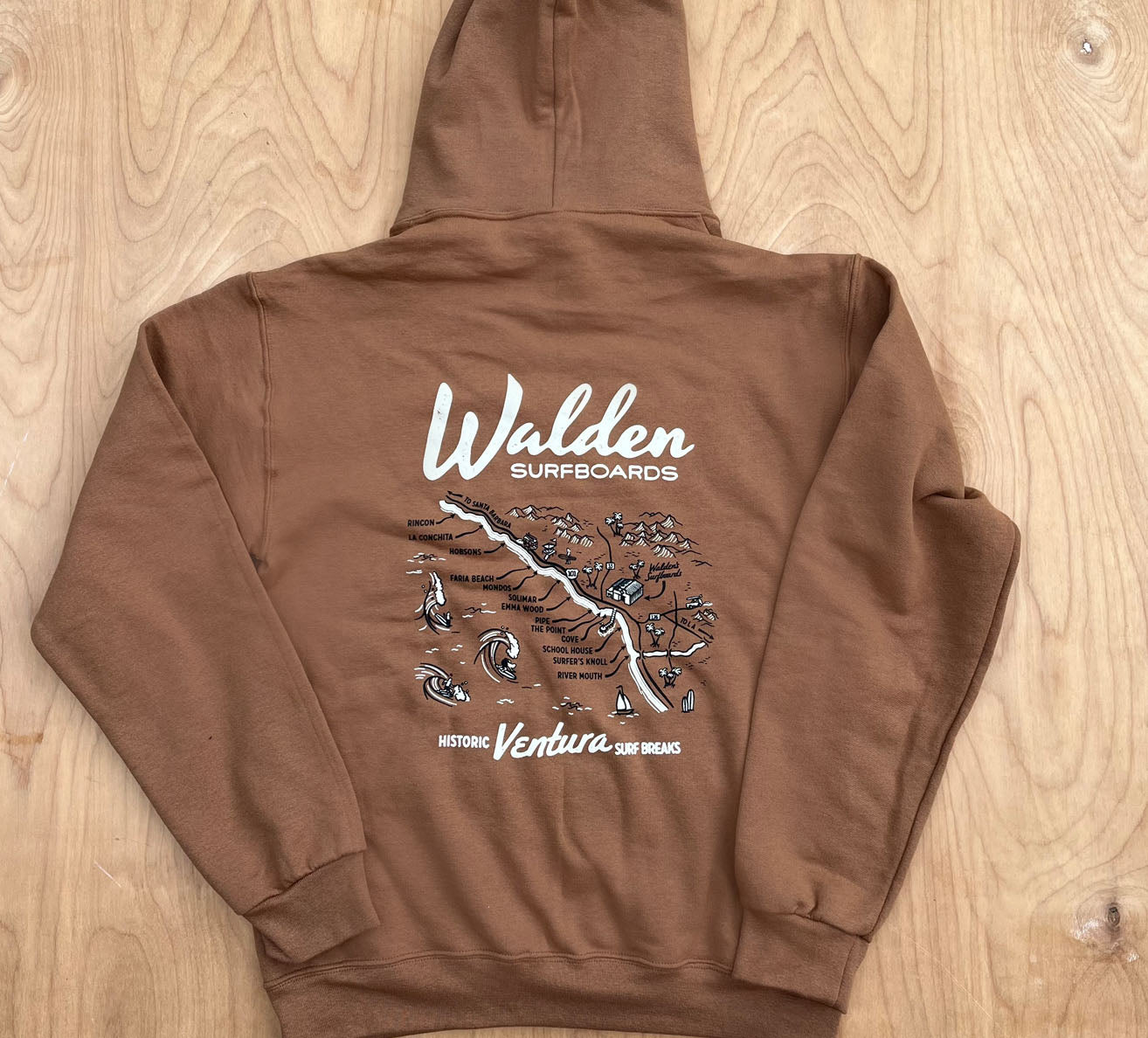 Ventura Breaks Hoodie pecan
