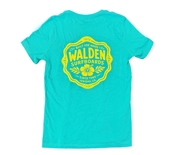 Built for Waves t-shirt Teal