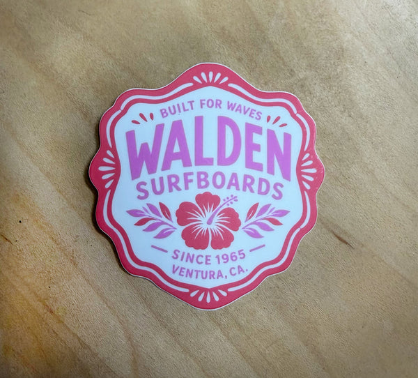 Built for waves sticker