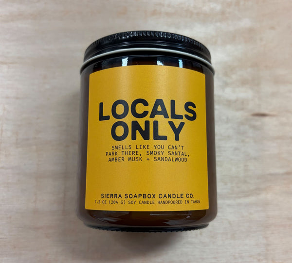 Locals Only Candle