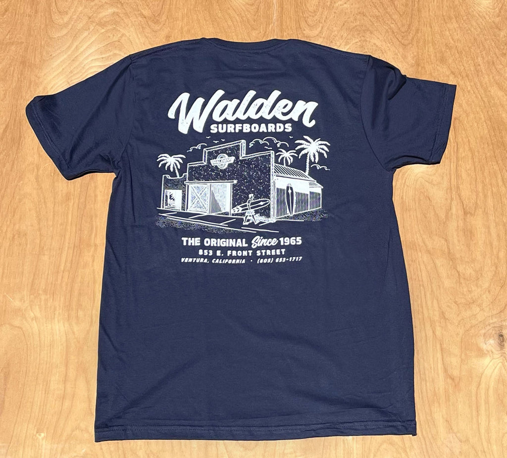 Walden Surf Shop t - Navy