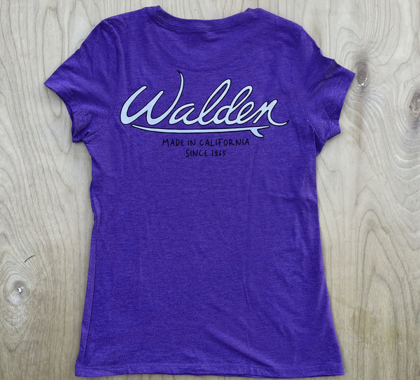 SALE Walden Script purple