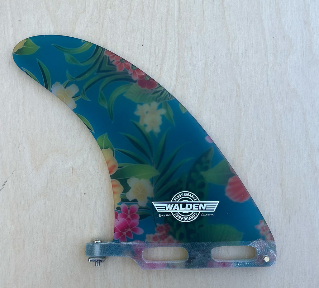 Walden Wide Base Fin - Plumeria