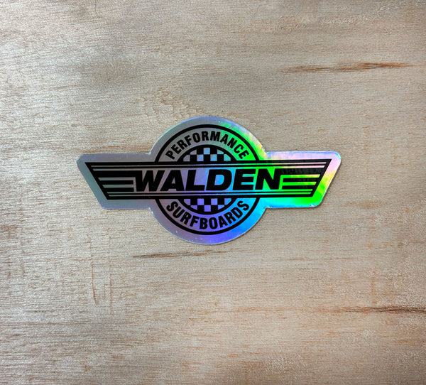 Walden halogram sticker