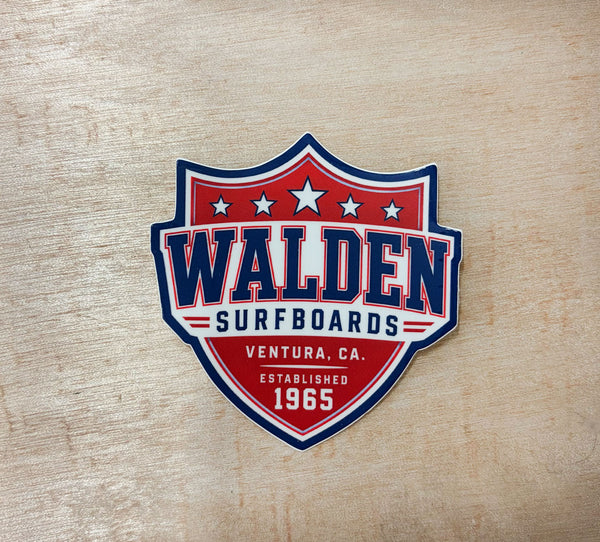 Walden Shield sticker