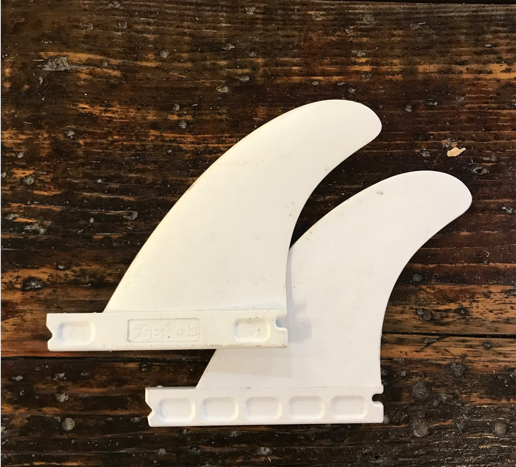 Used Futures 413 side fin set - white