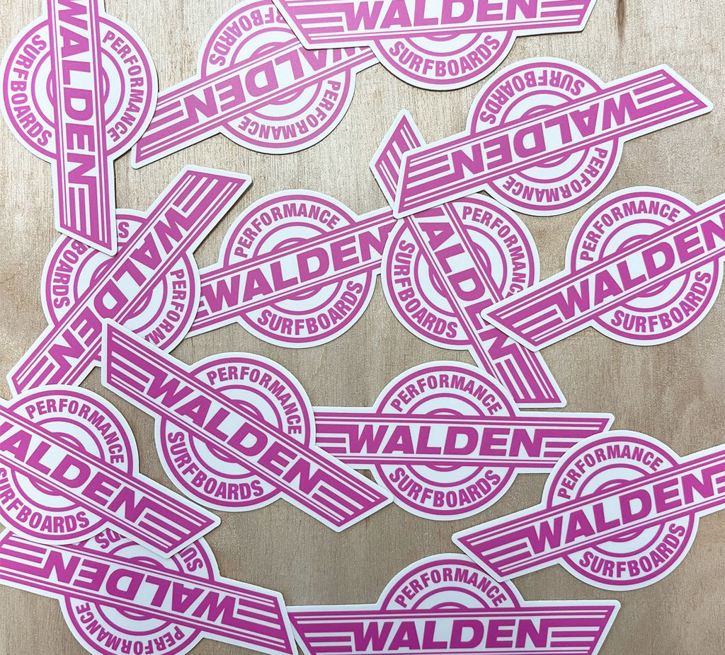 Walden Performance Stickers : pink pack