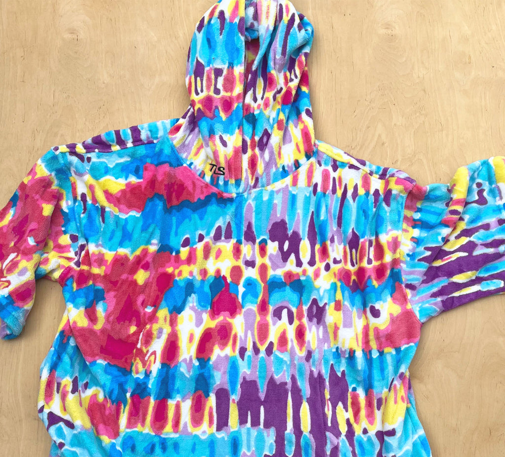 Changing Robe: tie dye
