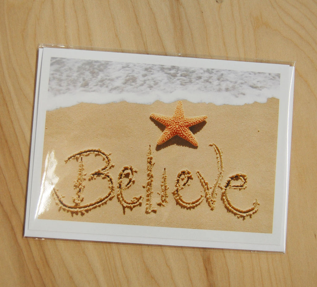 Sale Sand Cards : Believe
