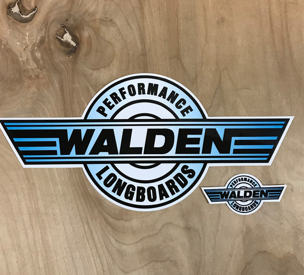 Walden Performance Stickers : Blue