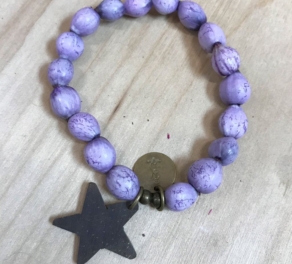 SALE Simbi bead bracelet : star