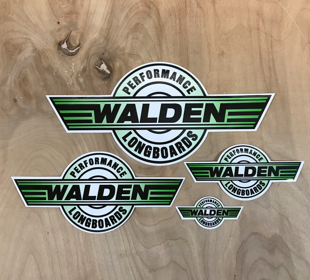 Walden Performance Stickers : Green