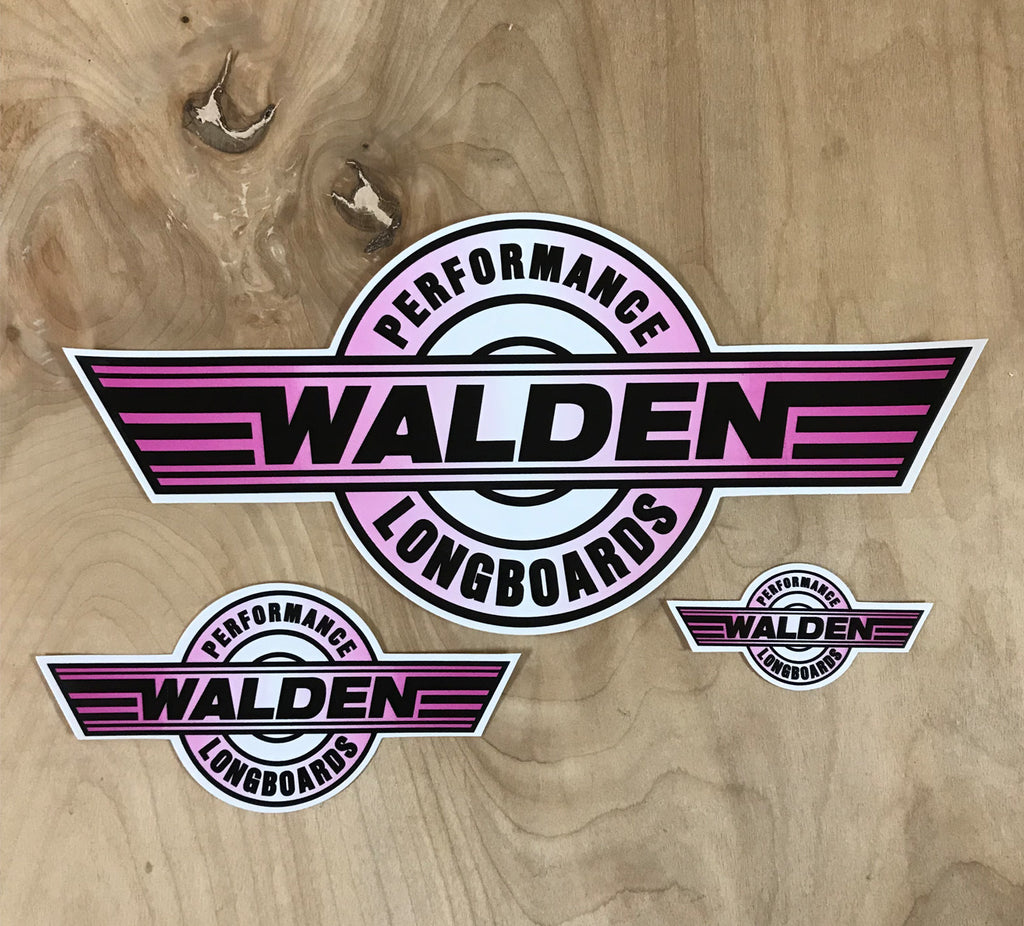 Walden Performance Stickers : Pink
