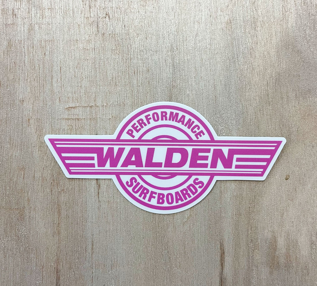 Walden Performance Stickers : pink