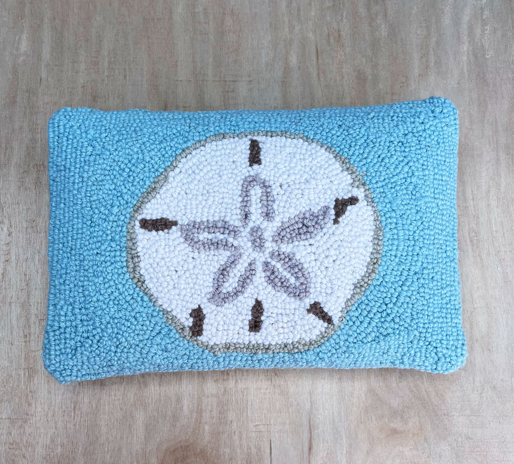 Sand dollar pillow