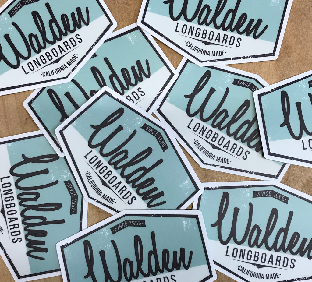 Walden Script Sticker green pack