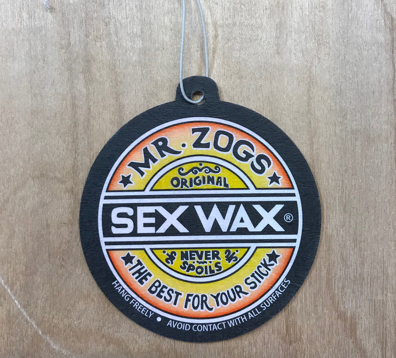 Mr Zoggs Sex Wax Air Car Air Freshener Coconut