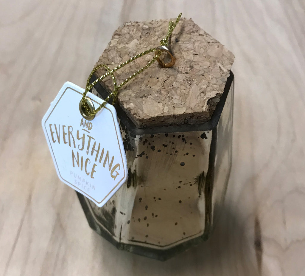 SALE Prism candle: pumpkin spice