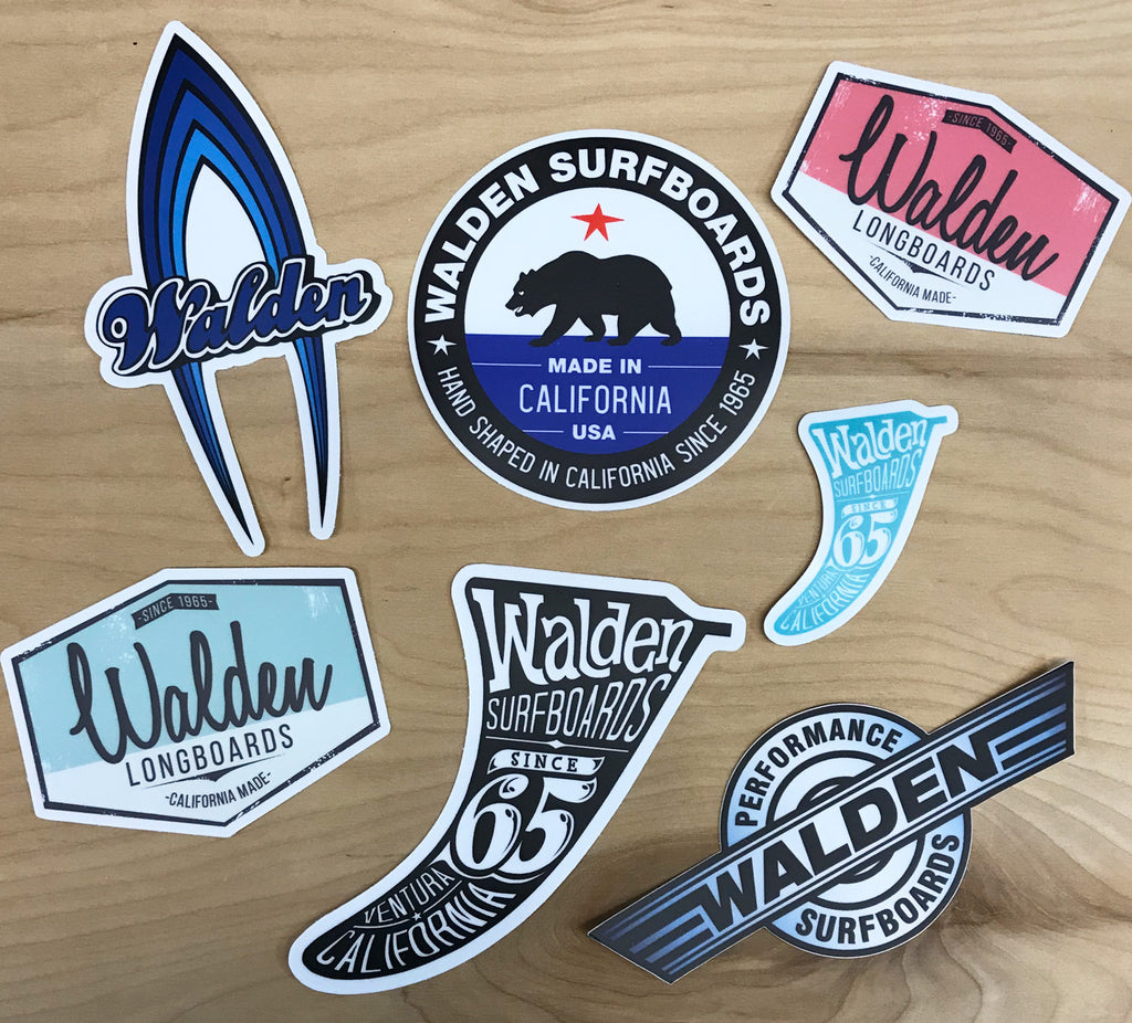 Walden Sticker Set