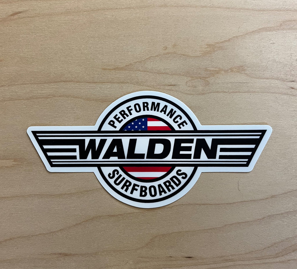 Walden Flag Sticker