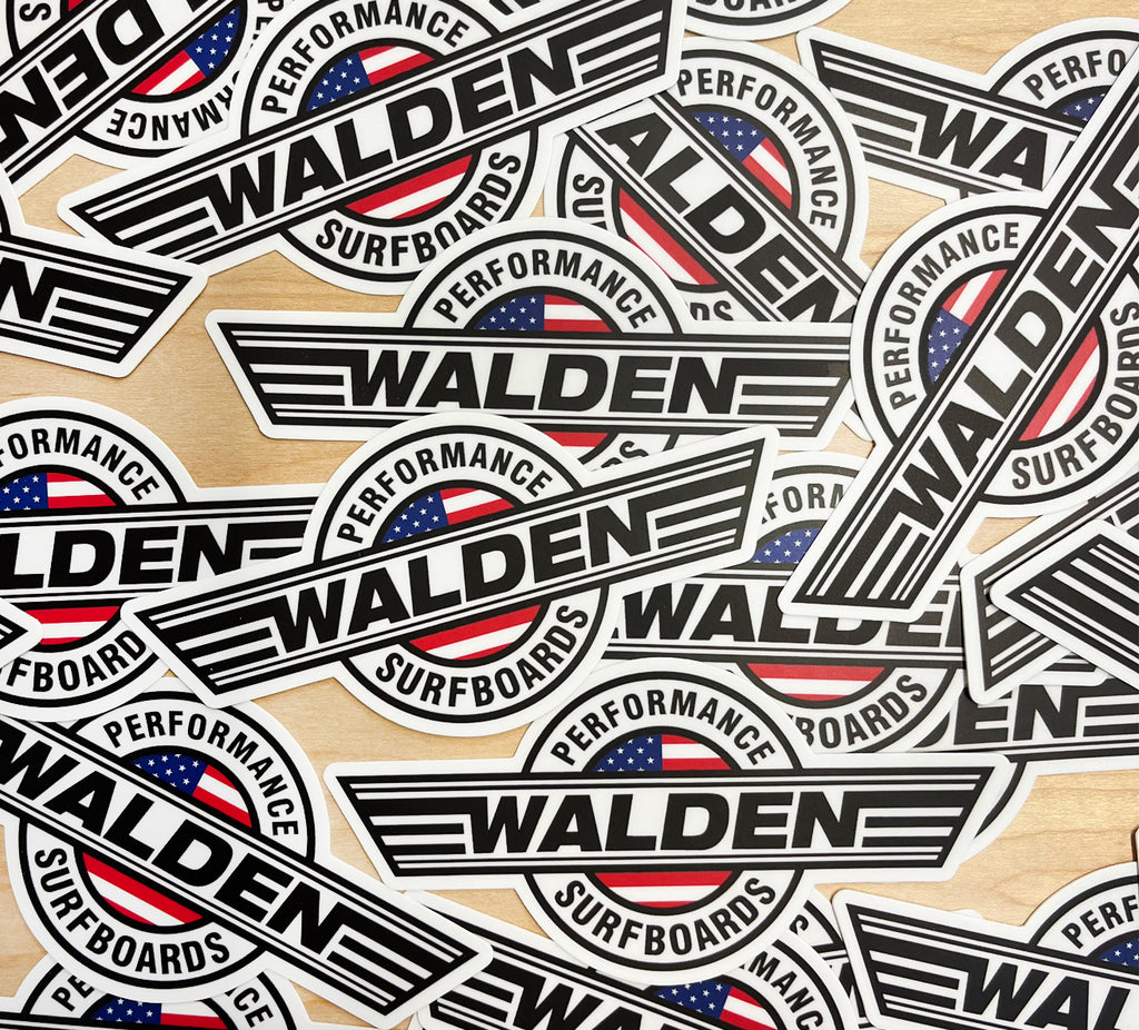 Walden Flag Sticker Set